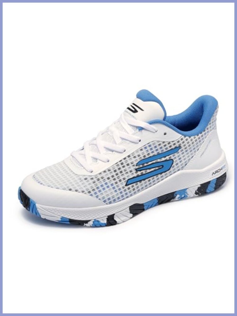 Skechers Pickleball Shoes Athletic Court Sneakers Arch Fit